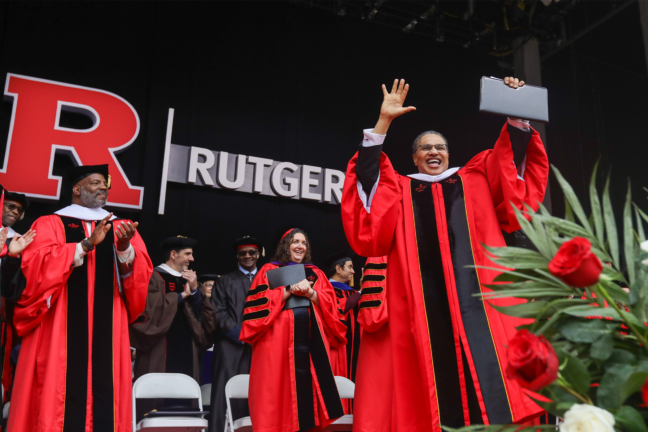 Freeman Hrabowski Delivers a Hopeful Message to Rutgers Class of 2024