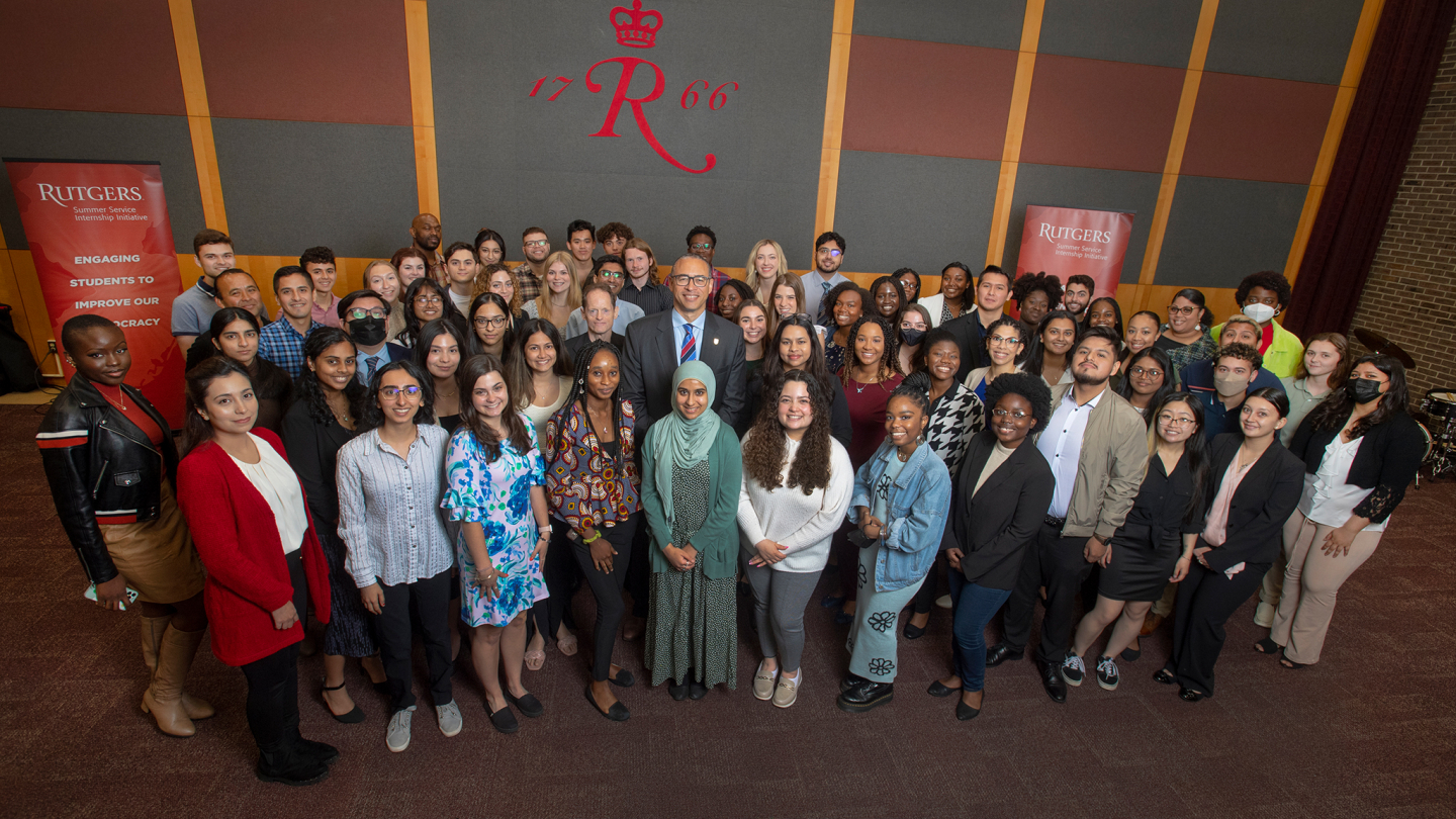 First 100 Students Begin Rutgers Summer of Service Rutgers University