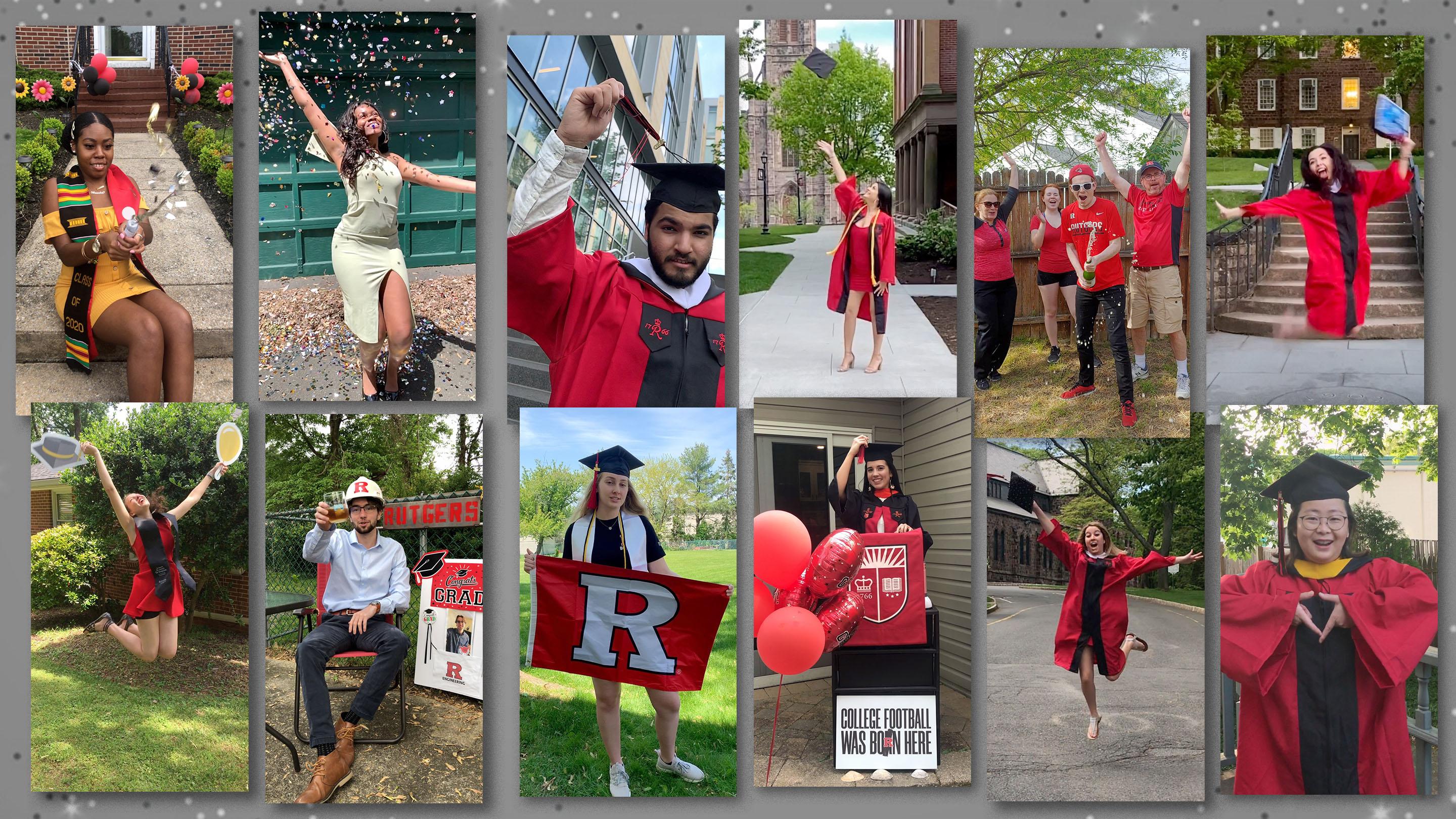 Rutgers Virtual Commencement Celebrates the Class of 2020 Graduating