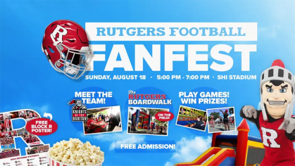 Rutgers football fan festival