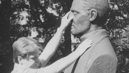 A scene from Emanuel Almborg's 2016 film "Talking Hands" regarding the 1960s Zagorsk School for deaf-blind children north of Moscow.