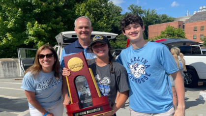 Coach Pikiell and family