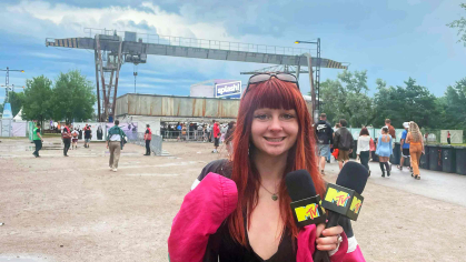 Kate Beemer attended the splash! music festival in Gräfenhainichen, Germany, in early July along with other MTV Germany employees.