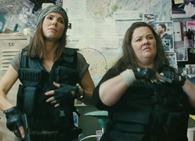 Sandra Bullock and Melissa McCarthy in 'The Heat,' which hits theaters June 28.
