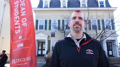 Rutgers Dean Takes Plunge to Support Student Emergency Fund