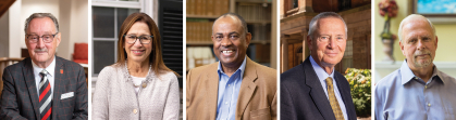 The Rutgers Hall of Distinguished Alumni inducts five new members. 
