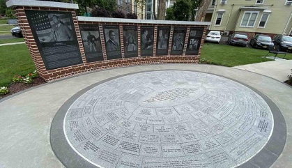 At the corner of Seminary Place and College Avenue is a plaza dedicated to one of the most acclaimed Rutgers graduates, Paul Robeson.