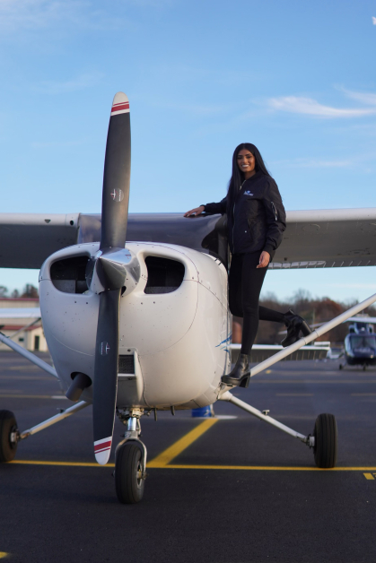 Rutgers alumna Jabili Kandula, who was crowned Miss New Jersey, is pursuing a career in aviation.
