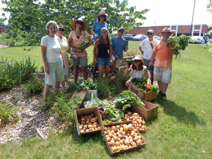Rutgers Master Gardeners show off the fruits of their labor in 2016 at the Giving Garden Harvest in Monmouth County.