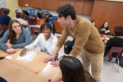 History Teacher at Union High School inspires the next generation of students through history.