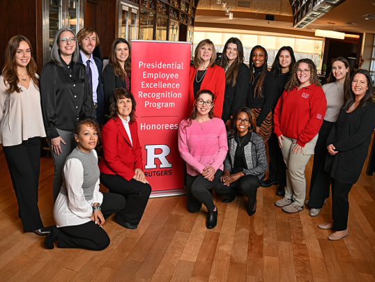 Department of Family & Community Health Sciences, recipients of the Rutgers Outstanding Service Award - Team