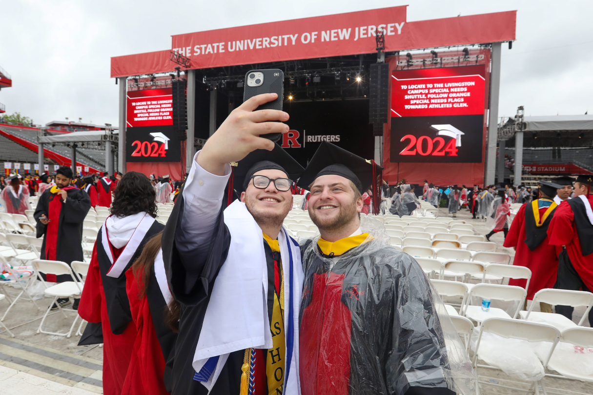 Freeman Hrabowski Delivers a Hopeful Message to Rutgers Class of 2024